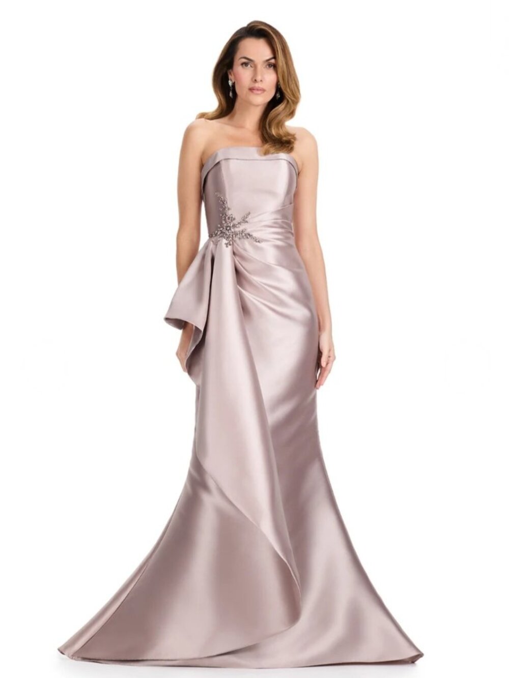 Ashley Lauren E12113 Strapless Gown NWT